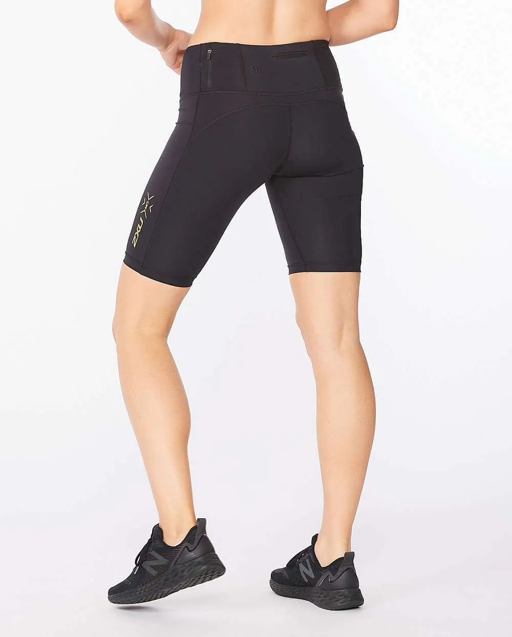 2XU Light Speed Mid-Rise Womens Compression Shorts