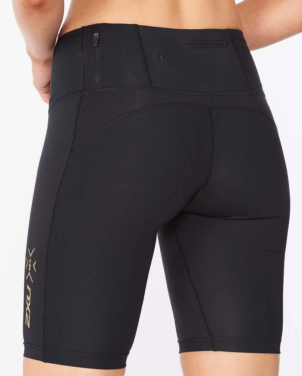 2XU Light Speed Mid-Rise Womens Compression Shorts