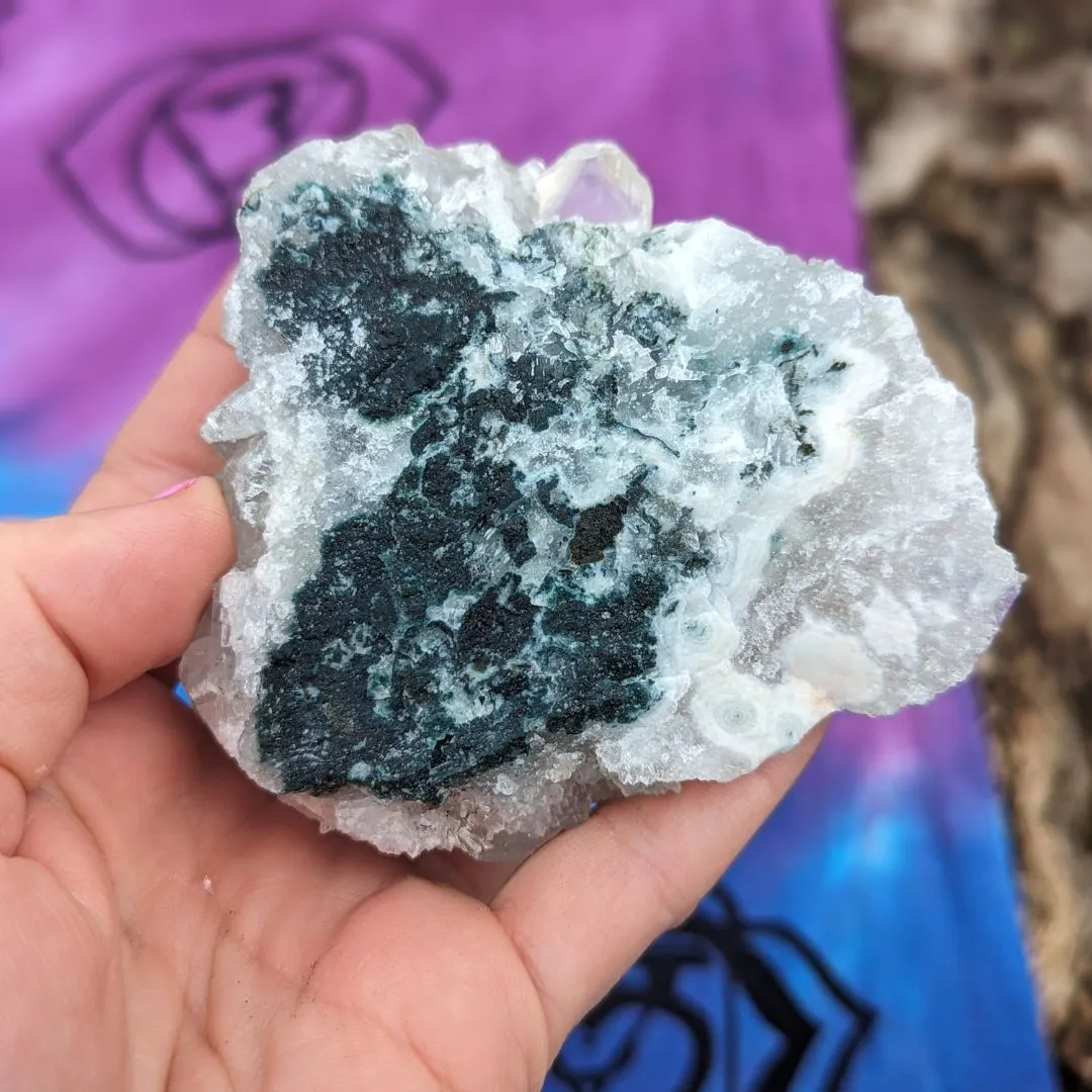 Amazing Apophyllite Cluster with Rainbows! A Tucson Gem Show Unique Find!