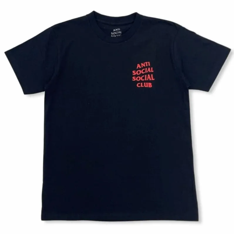 Anti Social Social Club Mind Games Tee (Black/Orange)