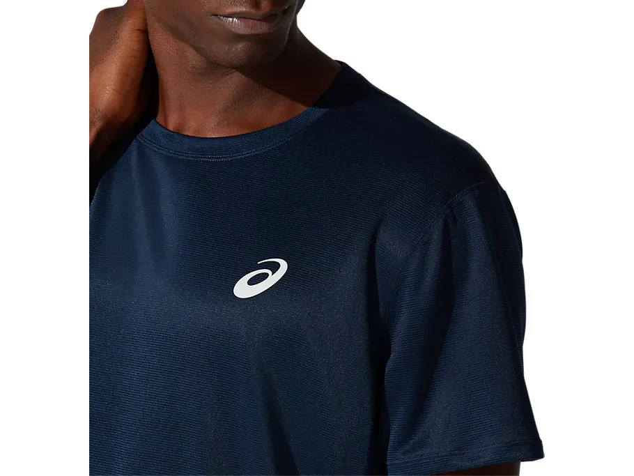 Asics technical running t-shirt for men Core SS Top 2011C341 401 blue