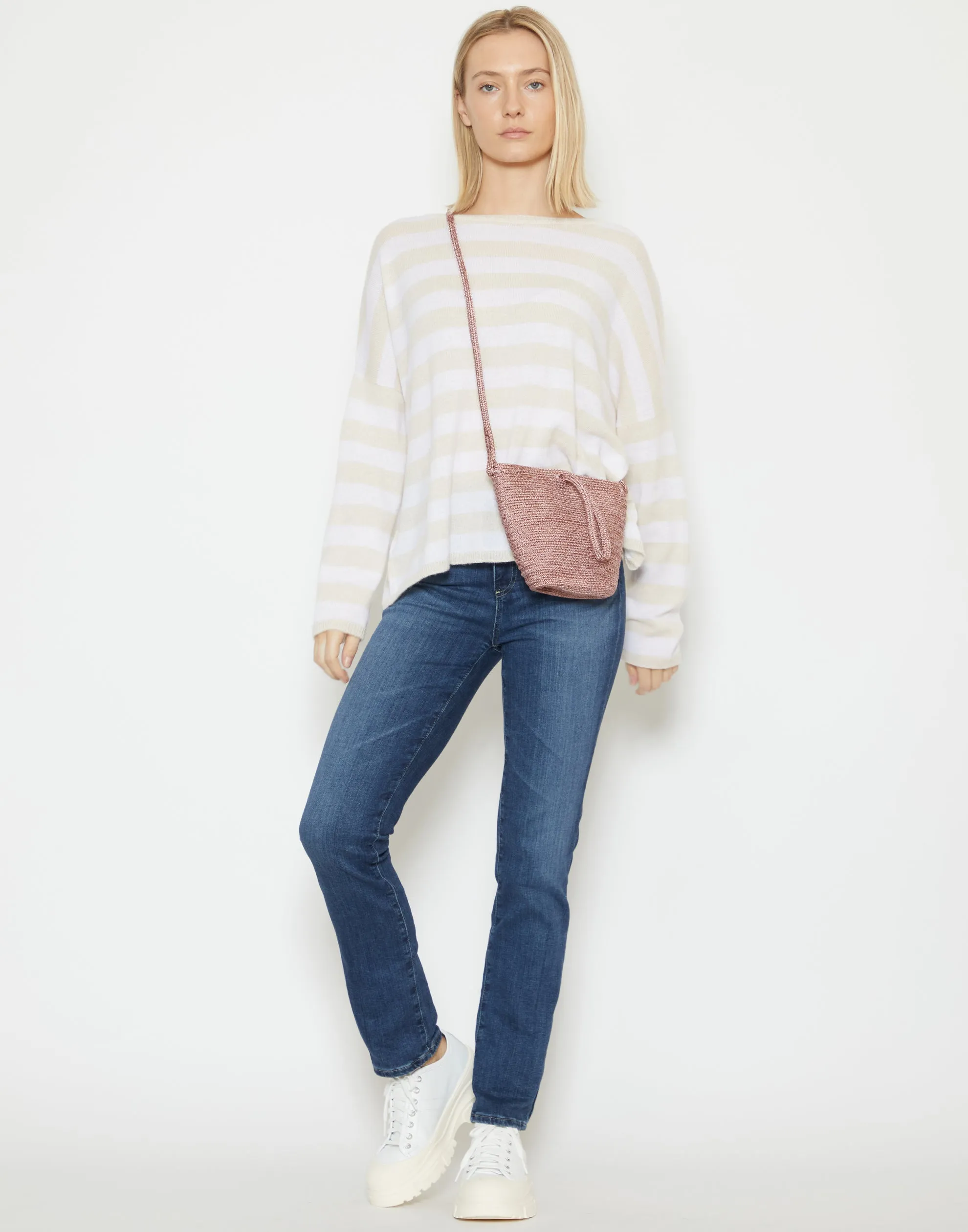 Aura Mari Slim Straight Jeans