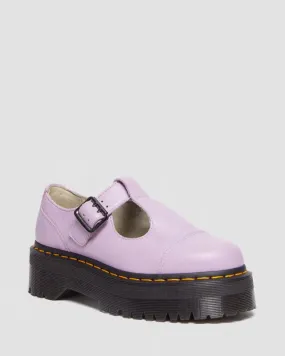 Bethan Lilac Pisa T-Bar Strap Platform Shoe