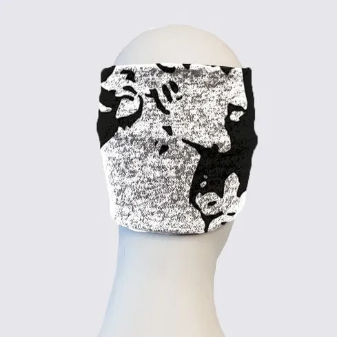 Black & White Cameo Headband