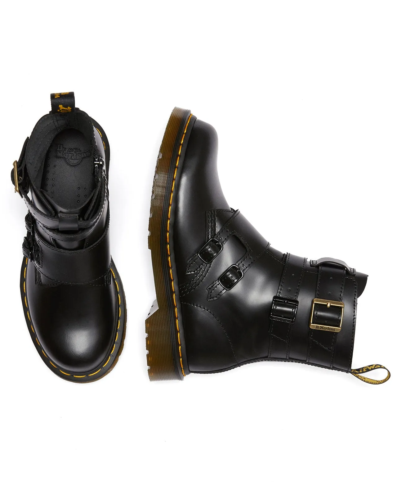 BLAKE ll BLACK BUTTERO BOOT