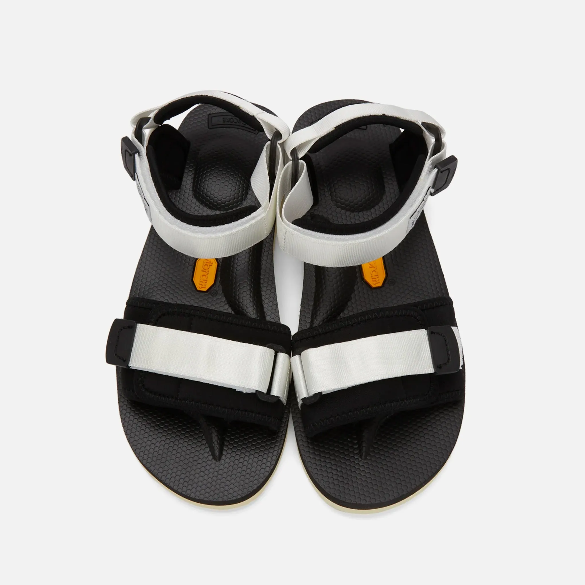 Cel-V Sandals - White / Black