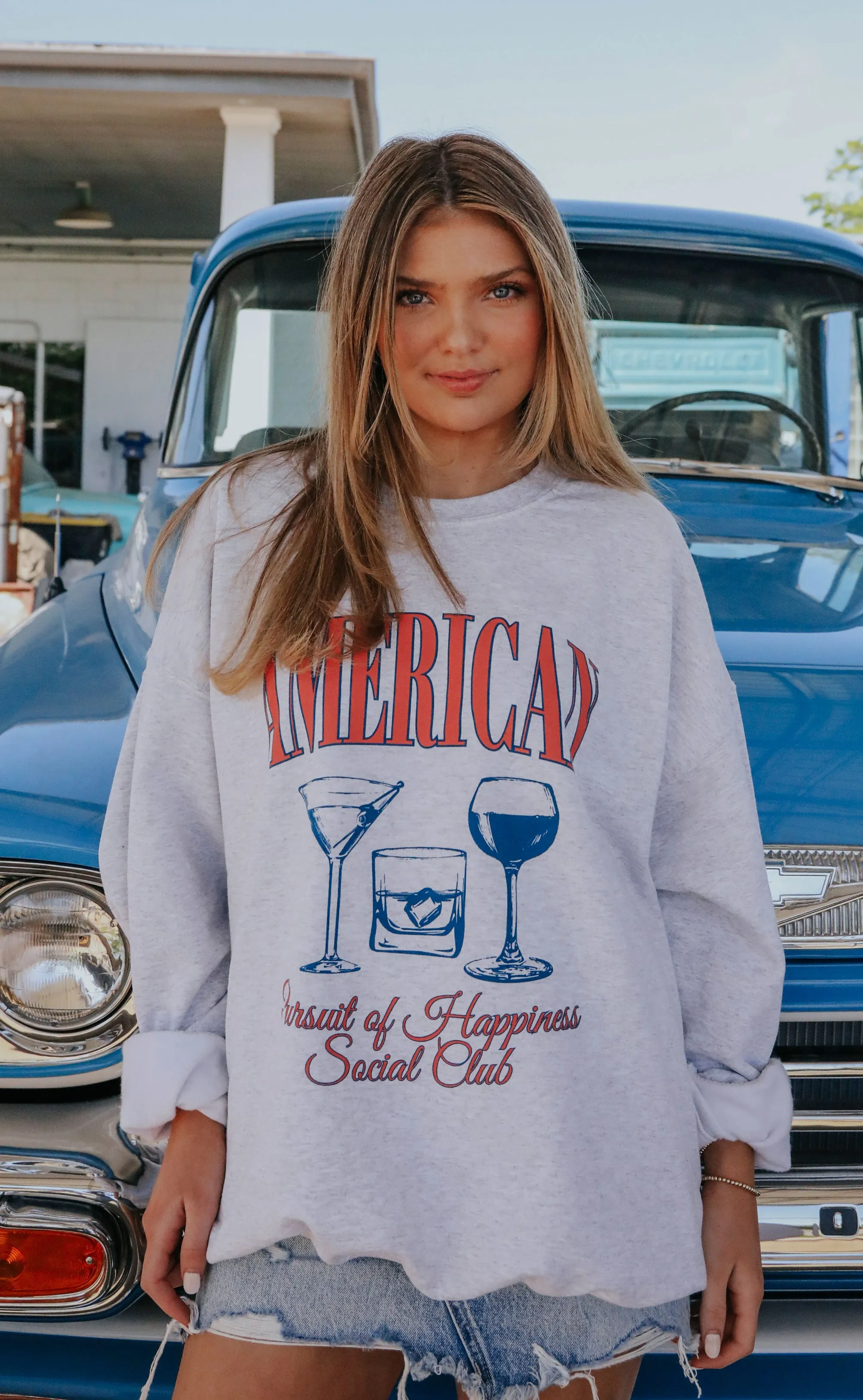 charlie southern: american pursuit of happiness sweatshirt