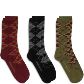 CHIMAYO ARGYLE SOCKS