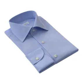 Classic Cotton Shirt in Light Blue