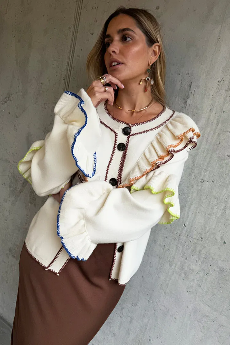 Cream Austin Cardigan