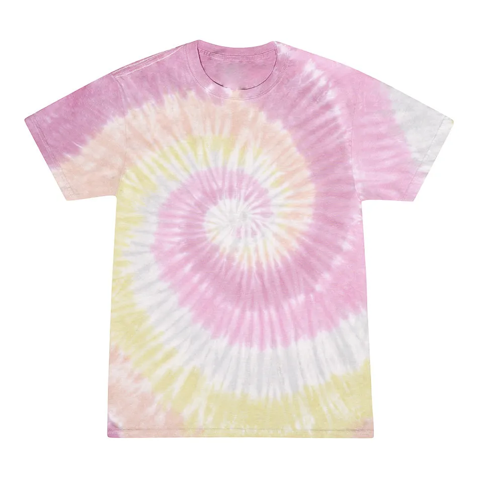 Customisable Tie-Dye Tee - Multi-colours - Unisex Fit