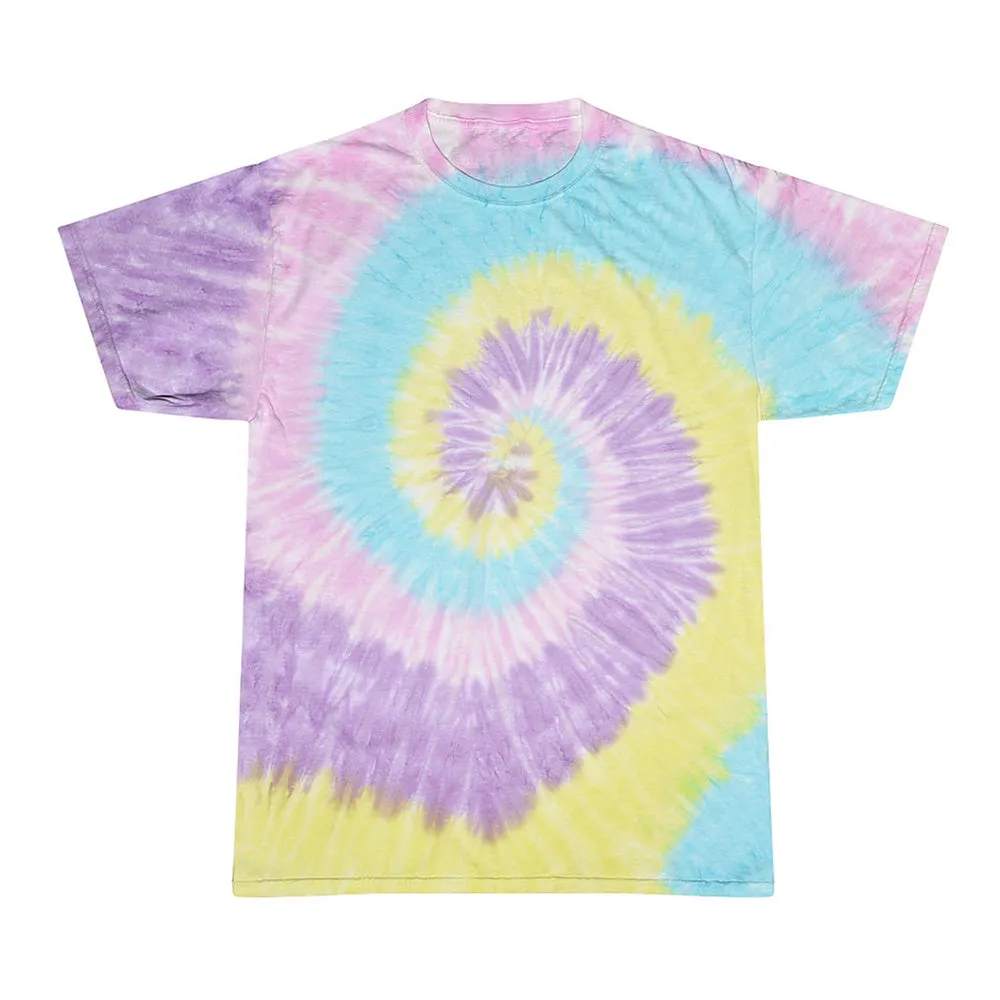 Customisable Tie-Dye Tee - Multi-colours - Unisex Fit