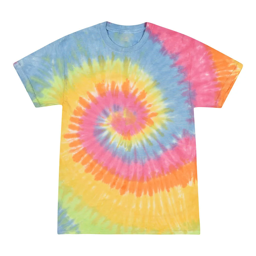 Customisable Tie-Dye Tee - Multi-colours - Unisex Fit