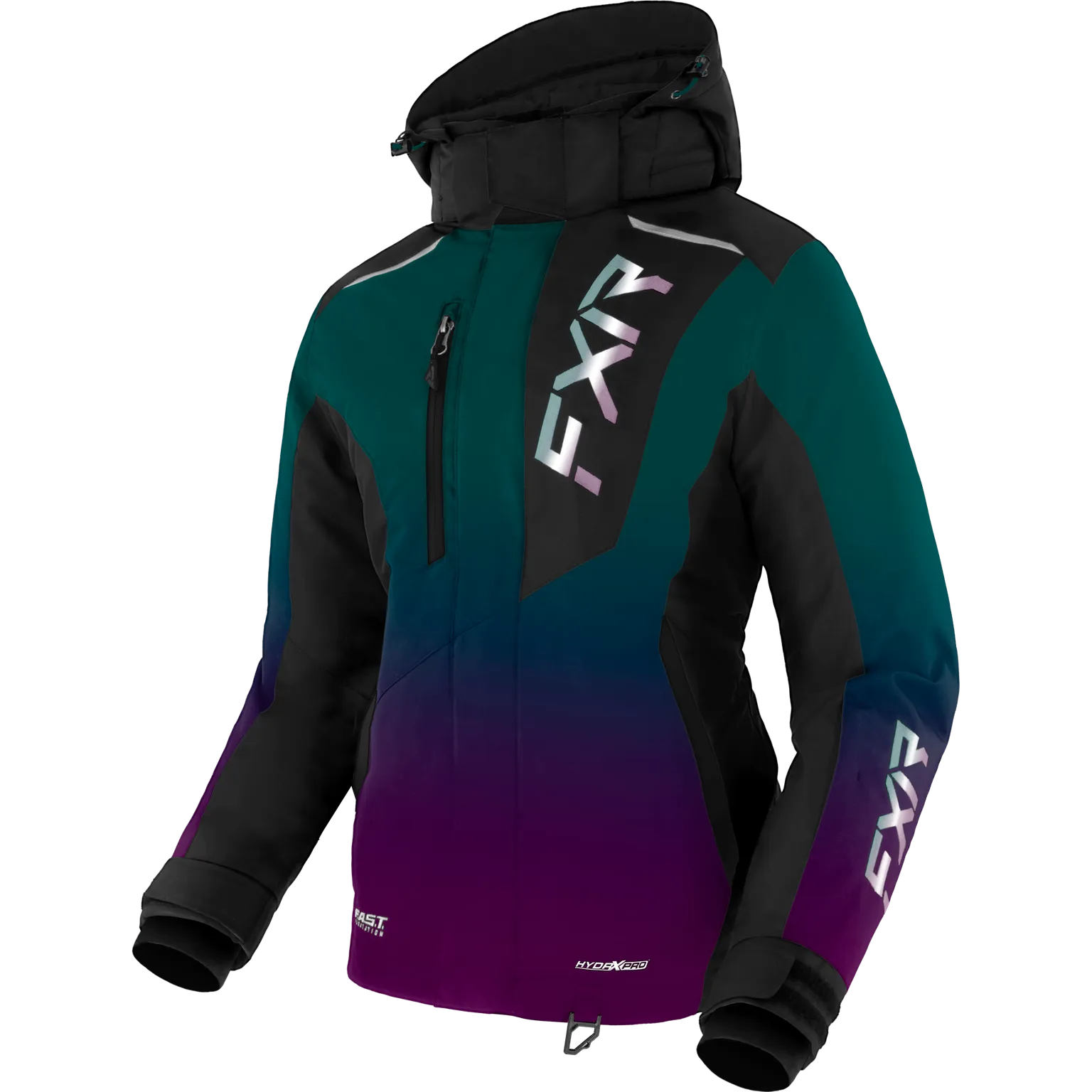 FXR Women's Pulse Jacket Ocean/Plum Fade