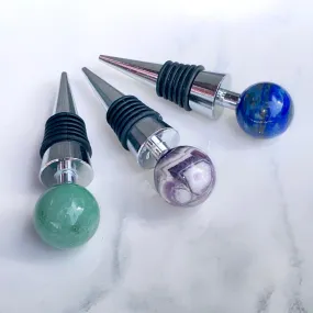 Gemstone Wine Bottle Stoppers