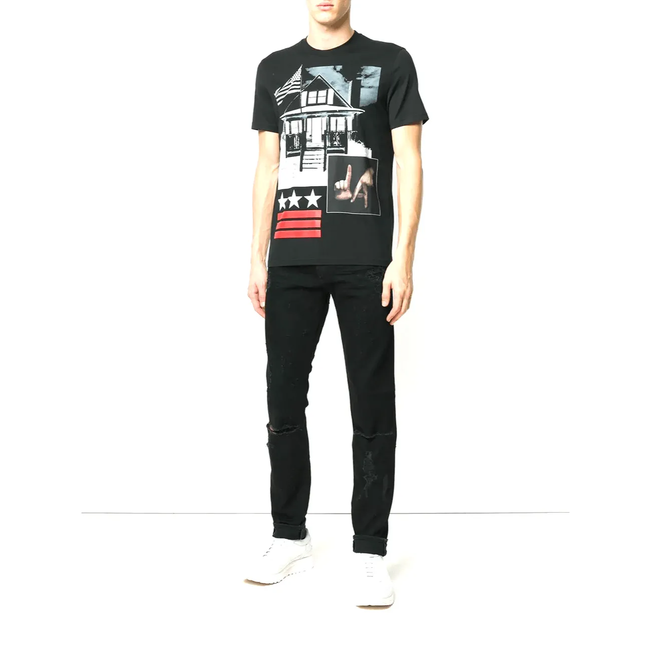 Givenchy Cuban Fit LA Men's T-Shirt