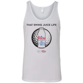 Golf Coors Light Unisex Tank Top White