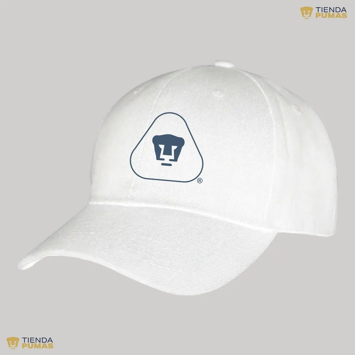 Gorra Pumas UNAM Hombre Mujer Ajustable Emblema Azul 6 Vinil