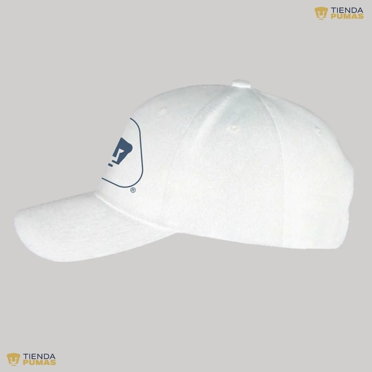 Gorra Pumas UNAM Hombre Mujer Ajustable Emblema Azul 6 Vinil