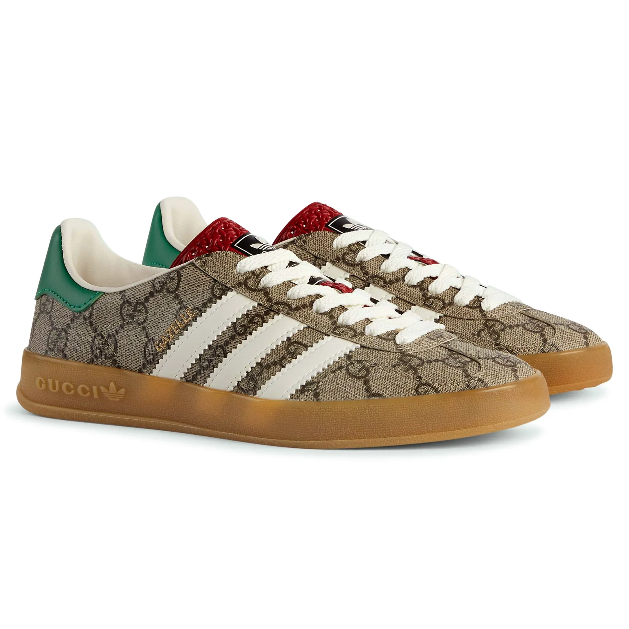 Gucci x Adidas Gazelle Beige GG Monogram