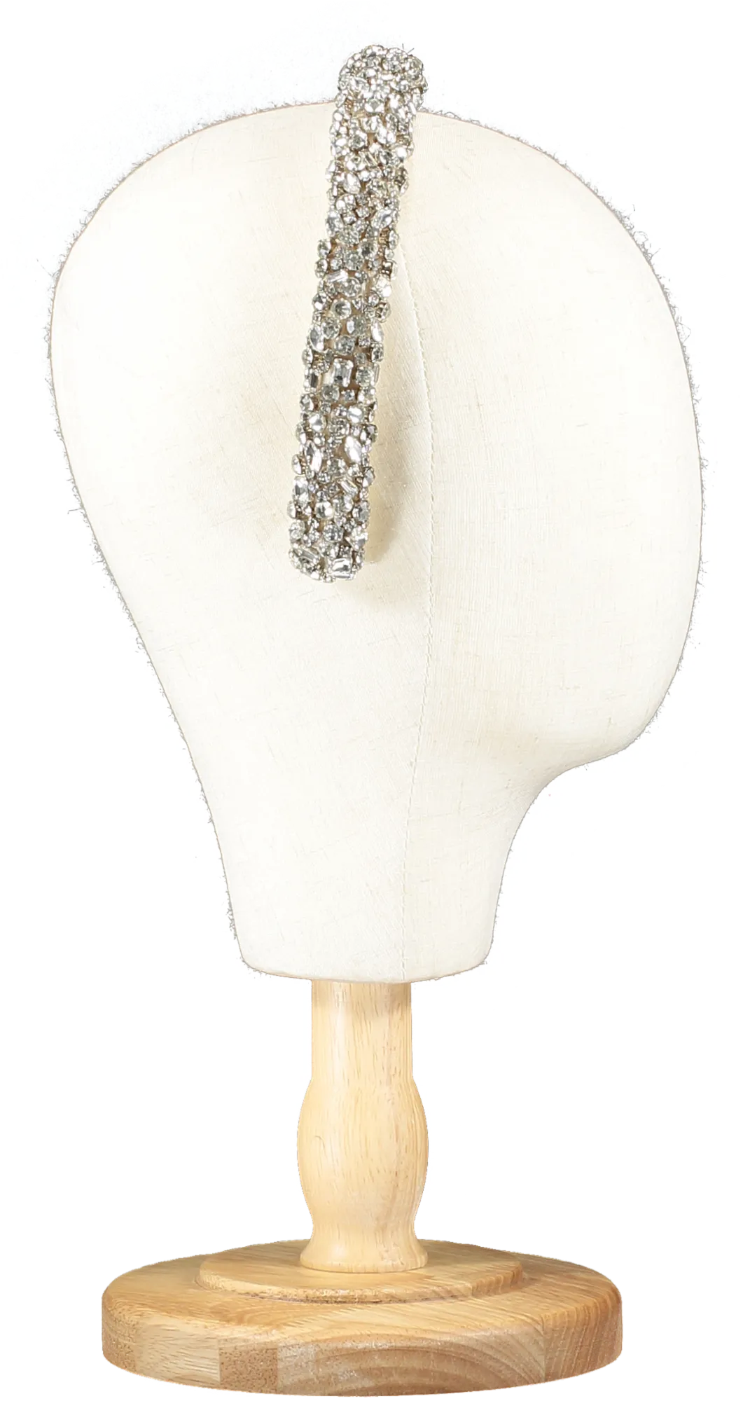 Jennifer Behr Cream crystal embellished Czarina Headband One Size