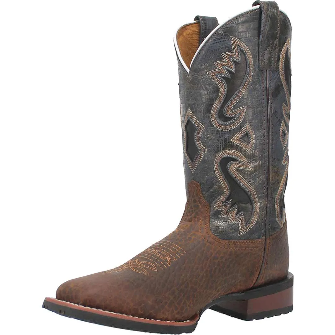 Laredo Men's Smoke Creek Leather Cowboy Boots