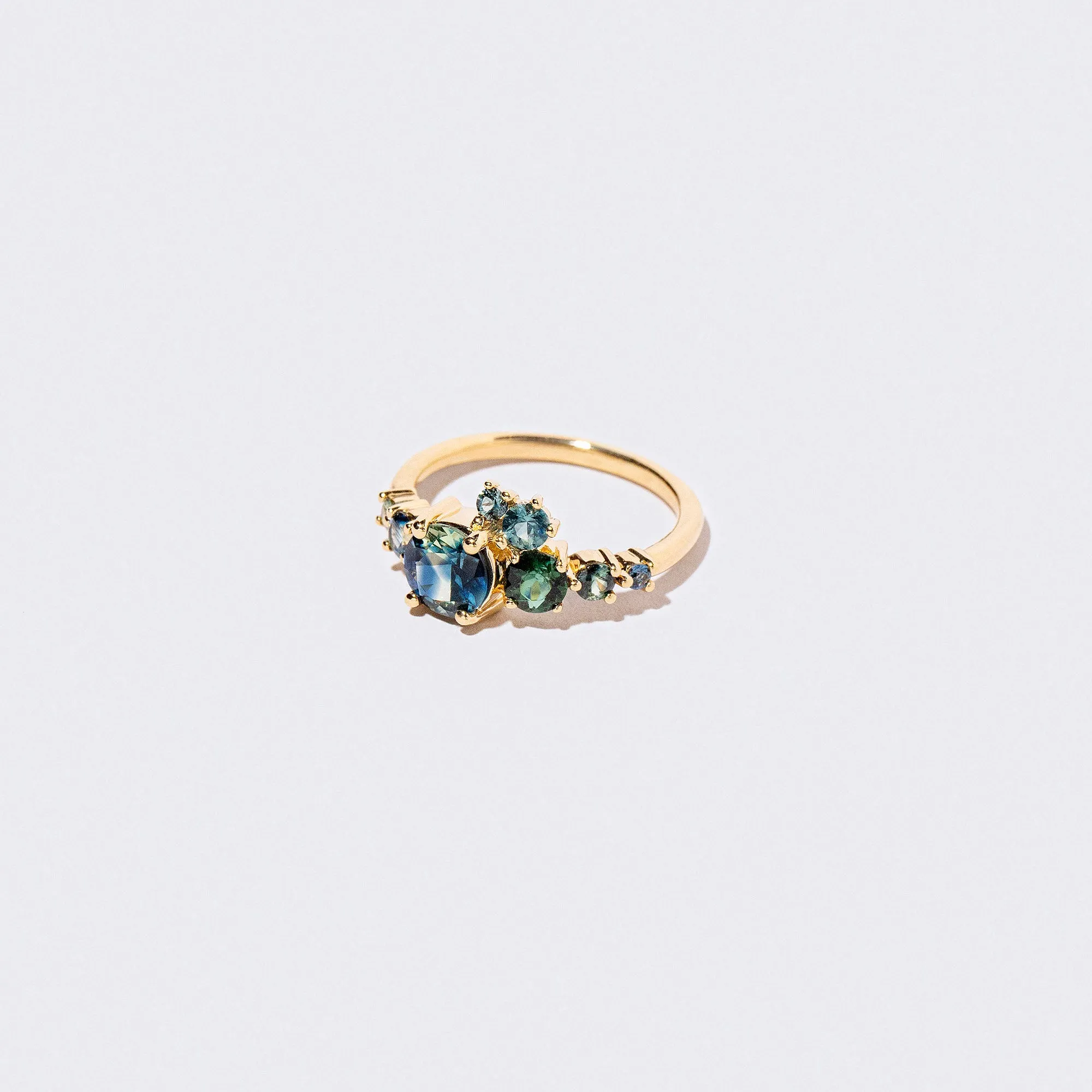 Luna Ring - Bicolor Sapphire