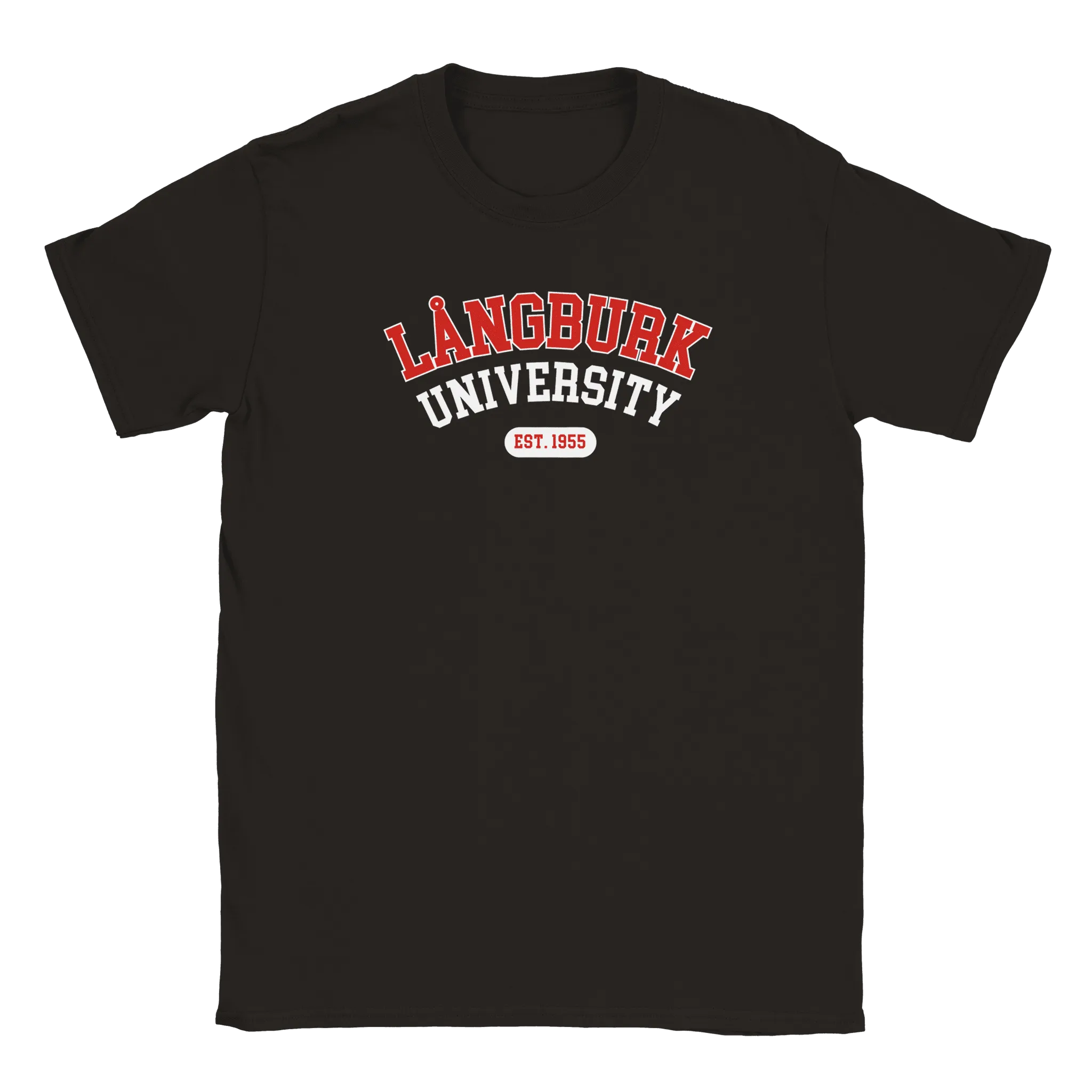 Långburk University Est. 1955 - T-shirt