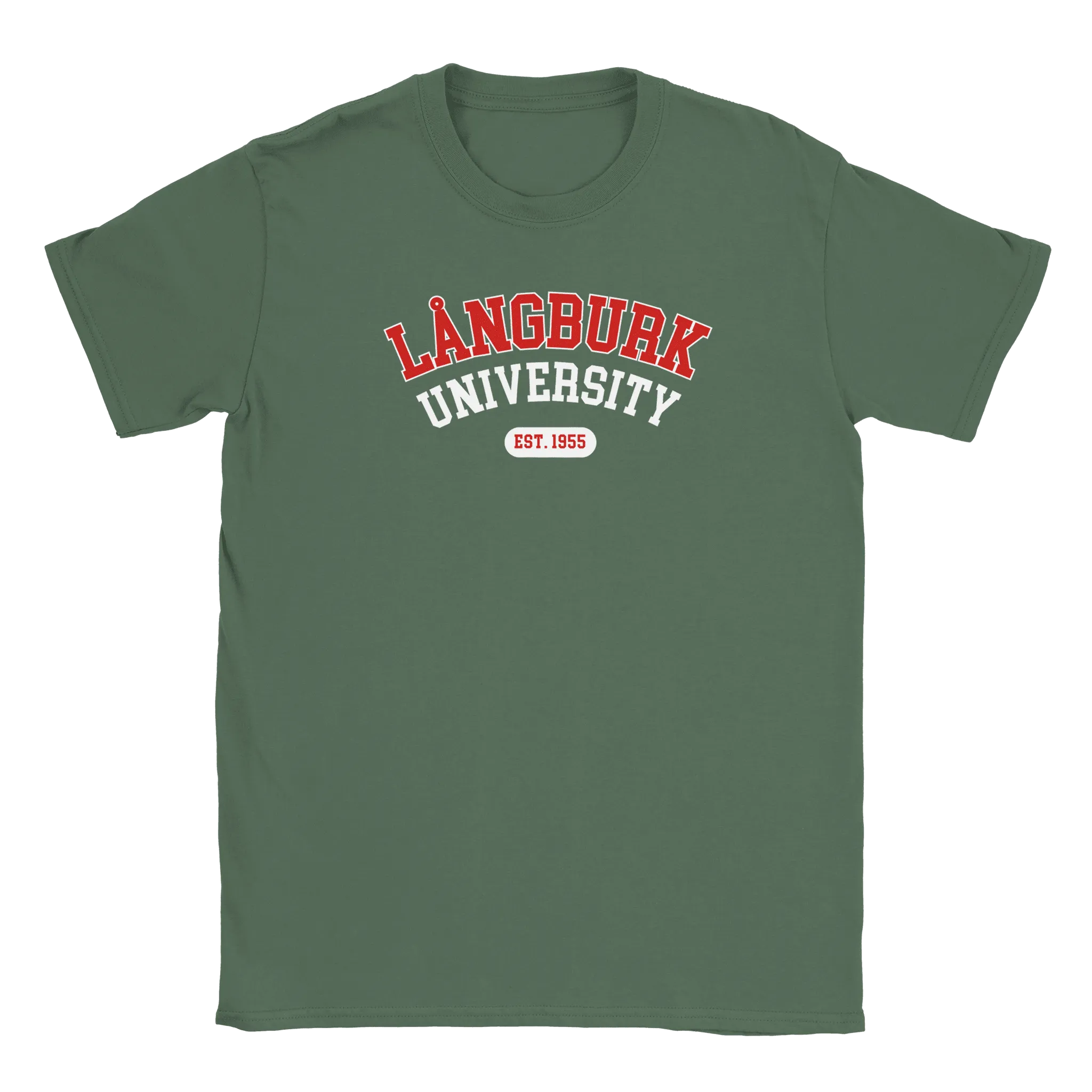 Långburk University Est. 1955 - T-shirt