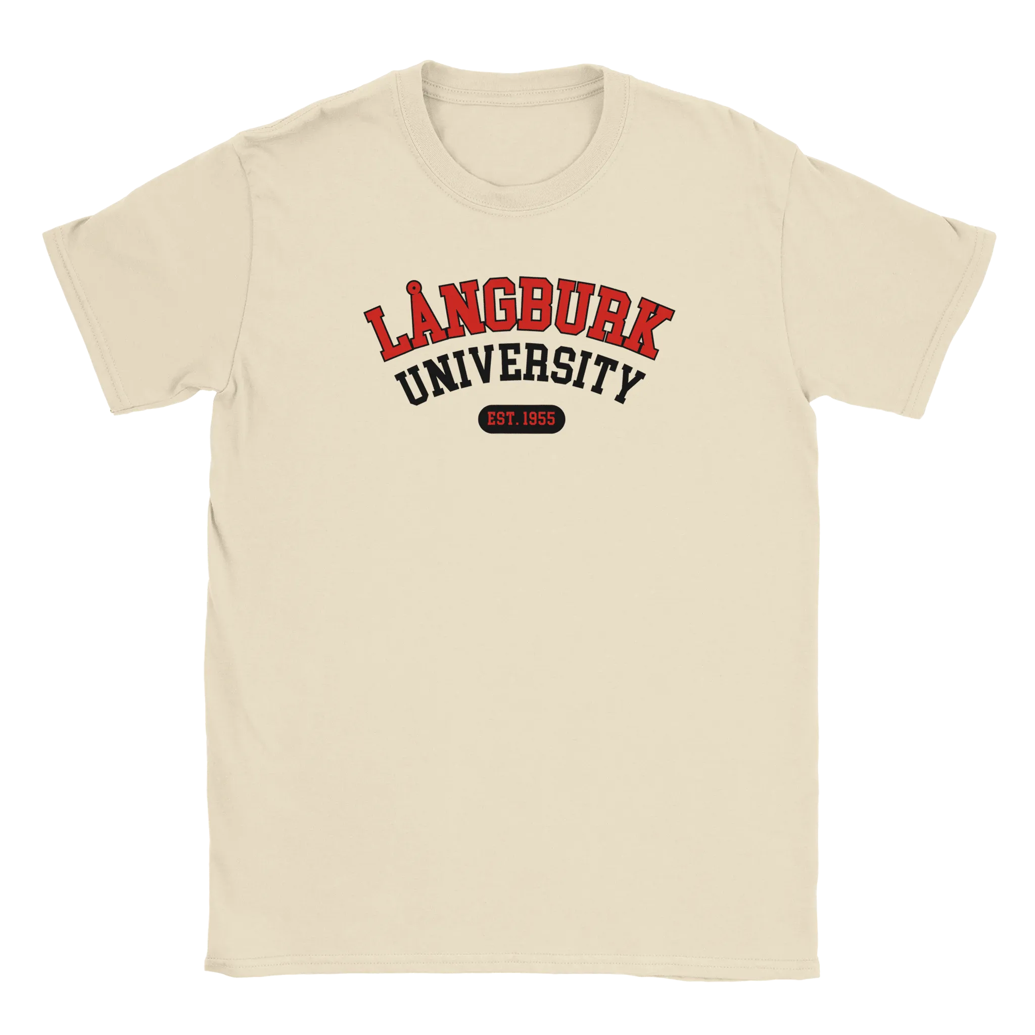 Långburk University Est. 1955 - T-shirt