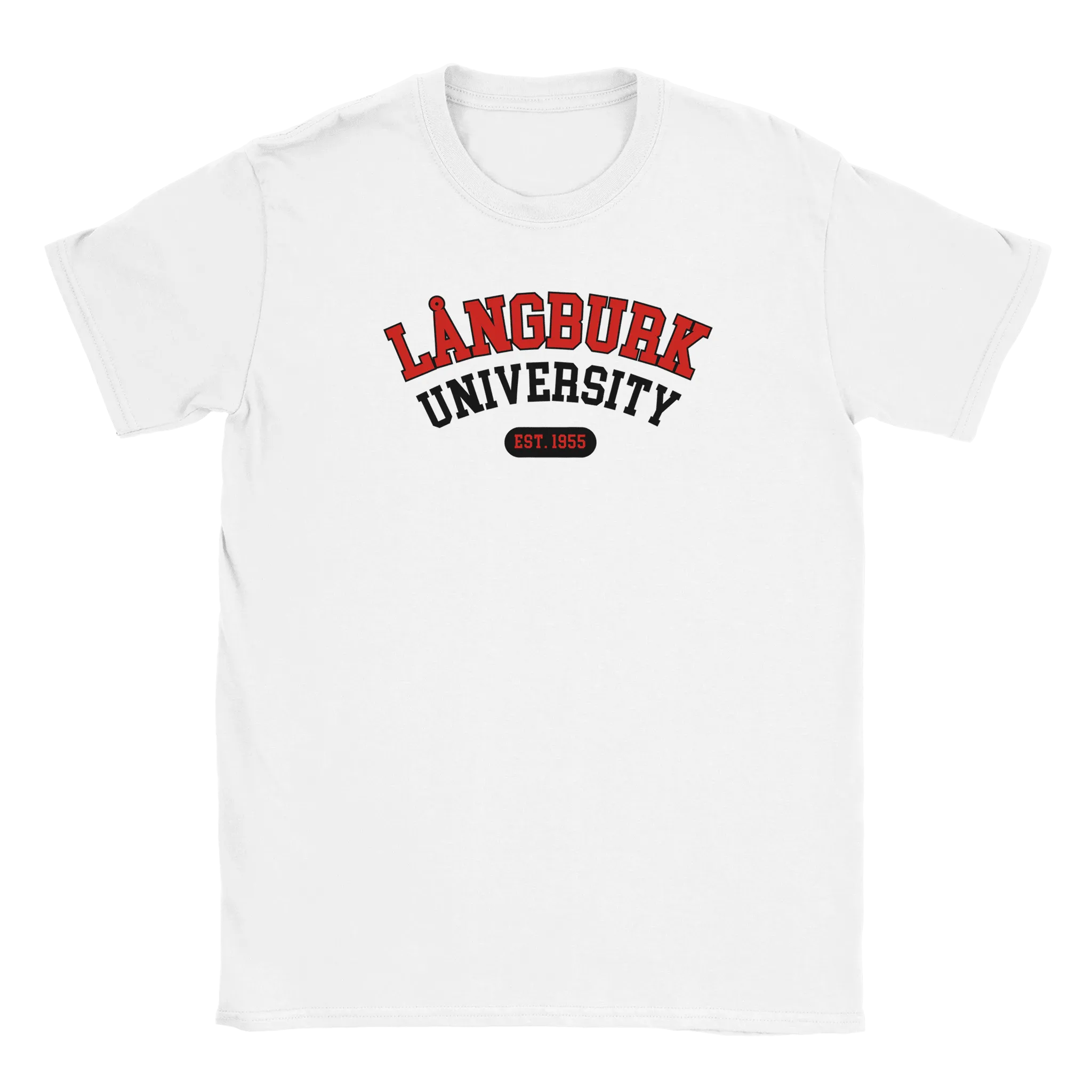 Långburk University Est. 1955 - T-shirt