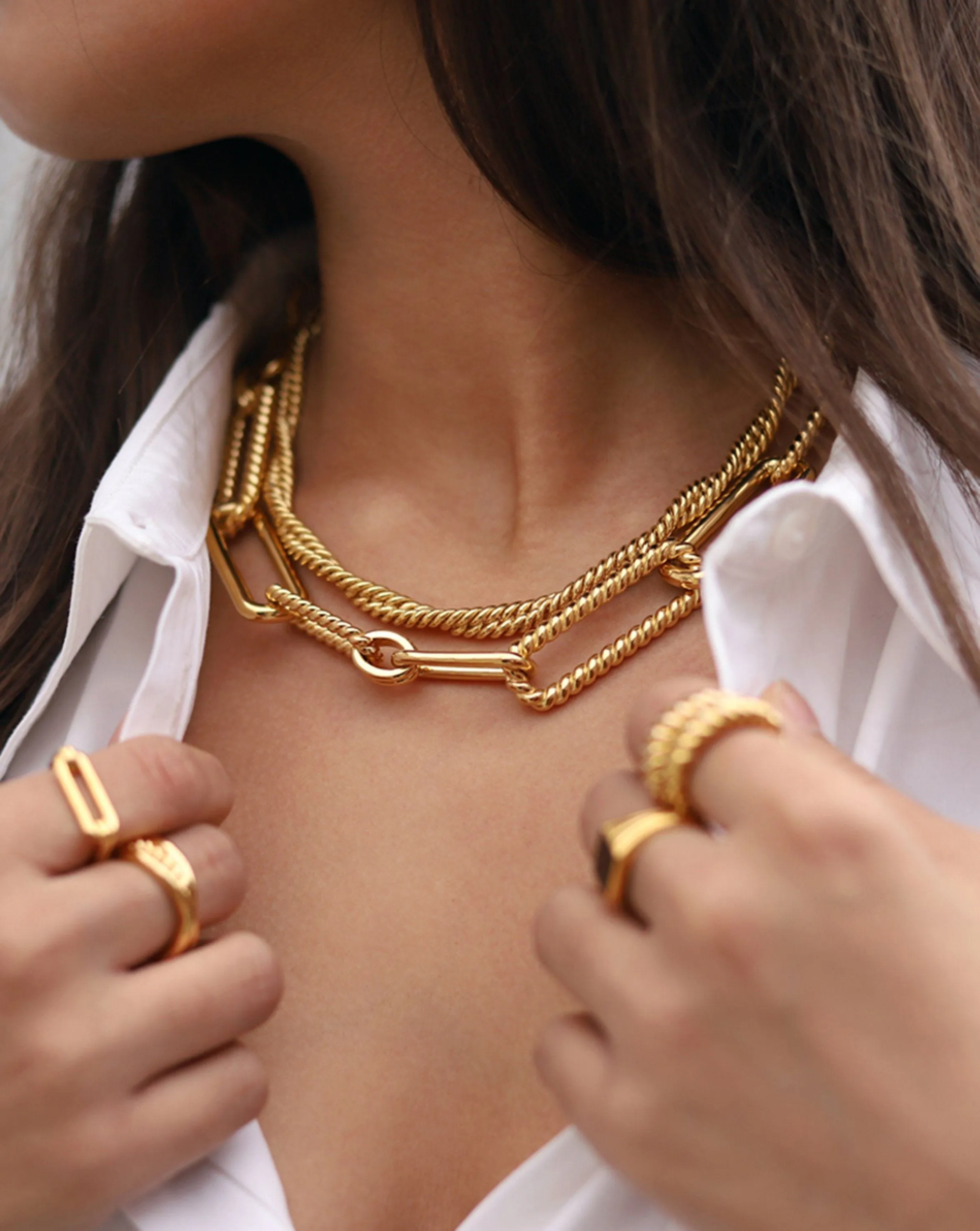 Marina Double Rope Necklace