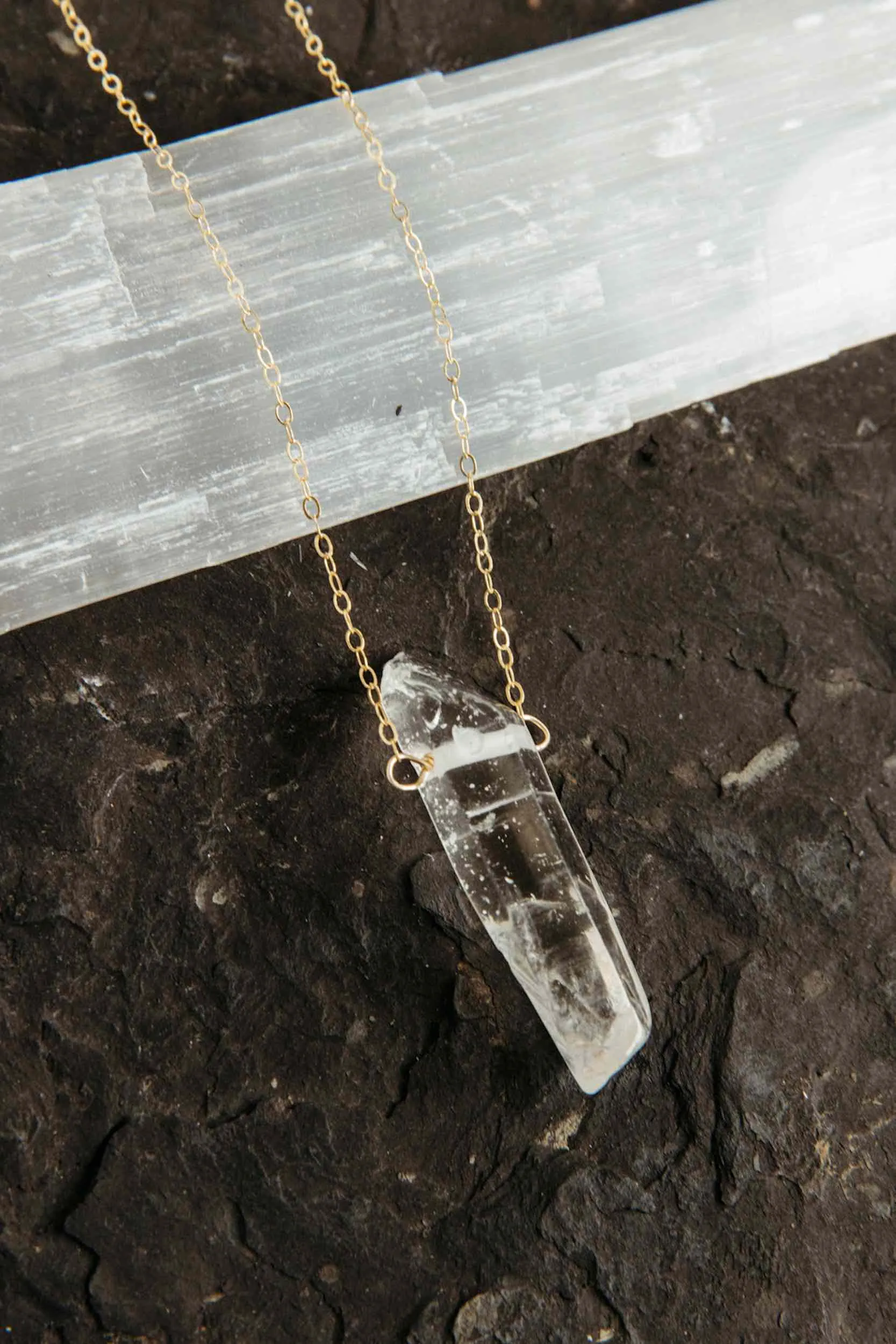 Men's Stand in Your Power Quartz Necklace