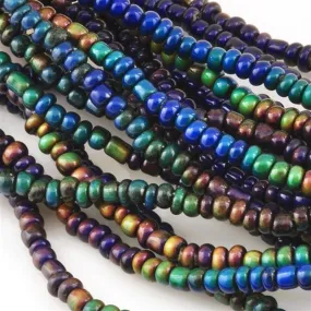 Mirage-8/0 Mood Beads-Color Changing-Quantity 1 Strand-67 Pieces (3mm)