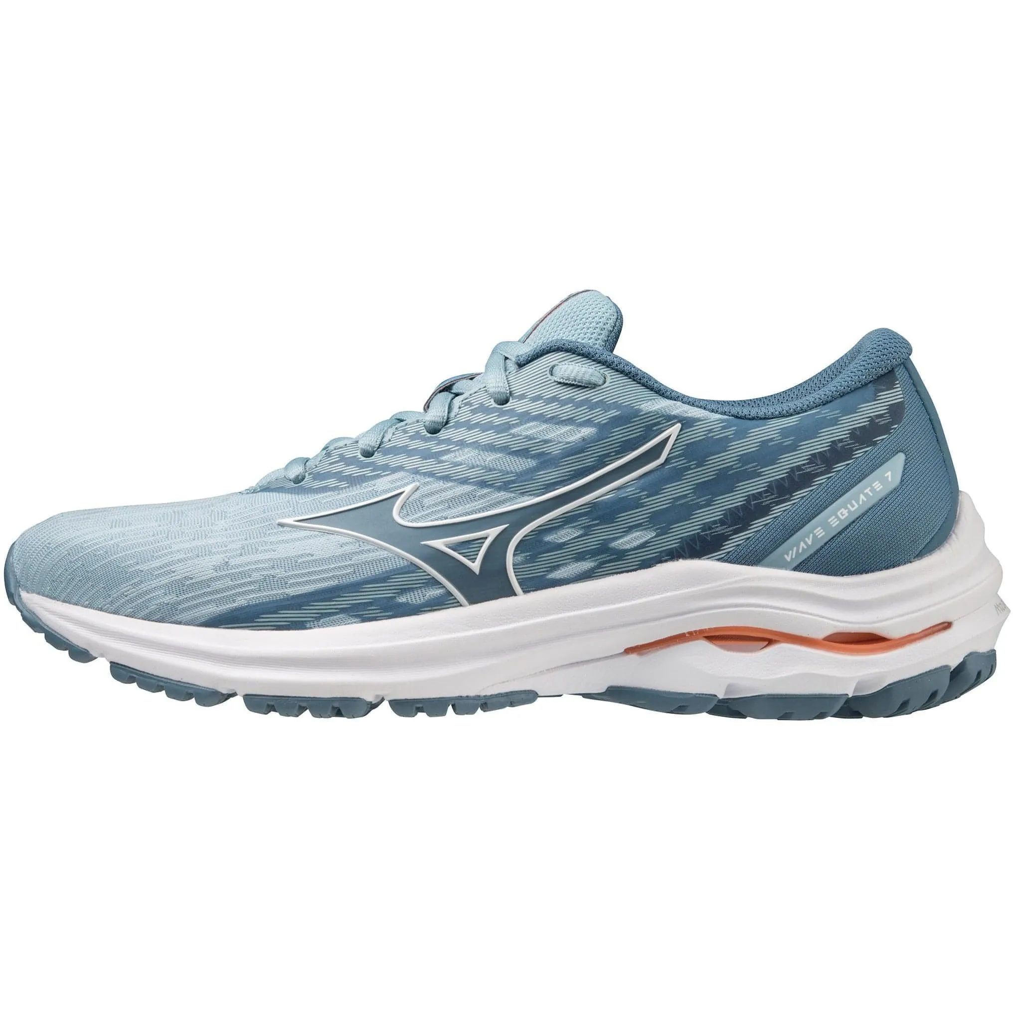 Mizuno Wave Equate 7 Womens Running Shoes - Blue