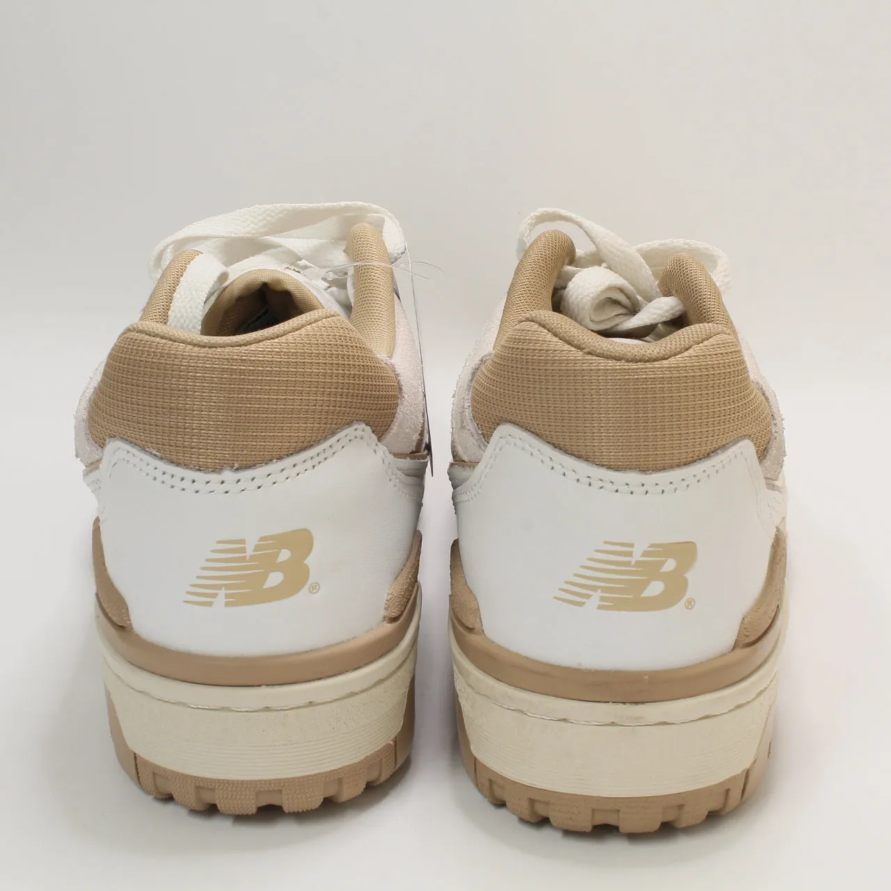 New Balance BB550 White Sand Offwhite Trainers