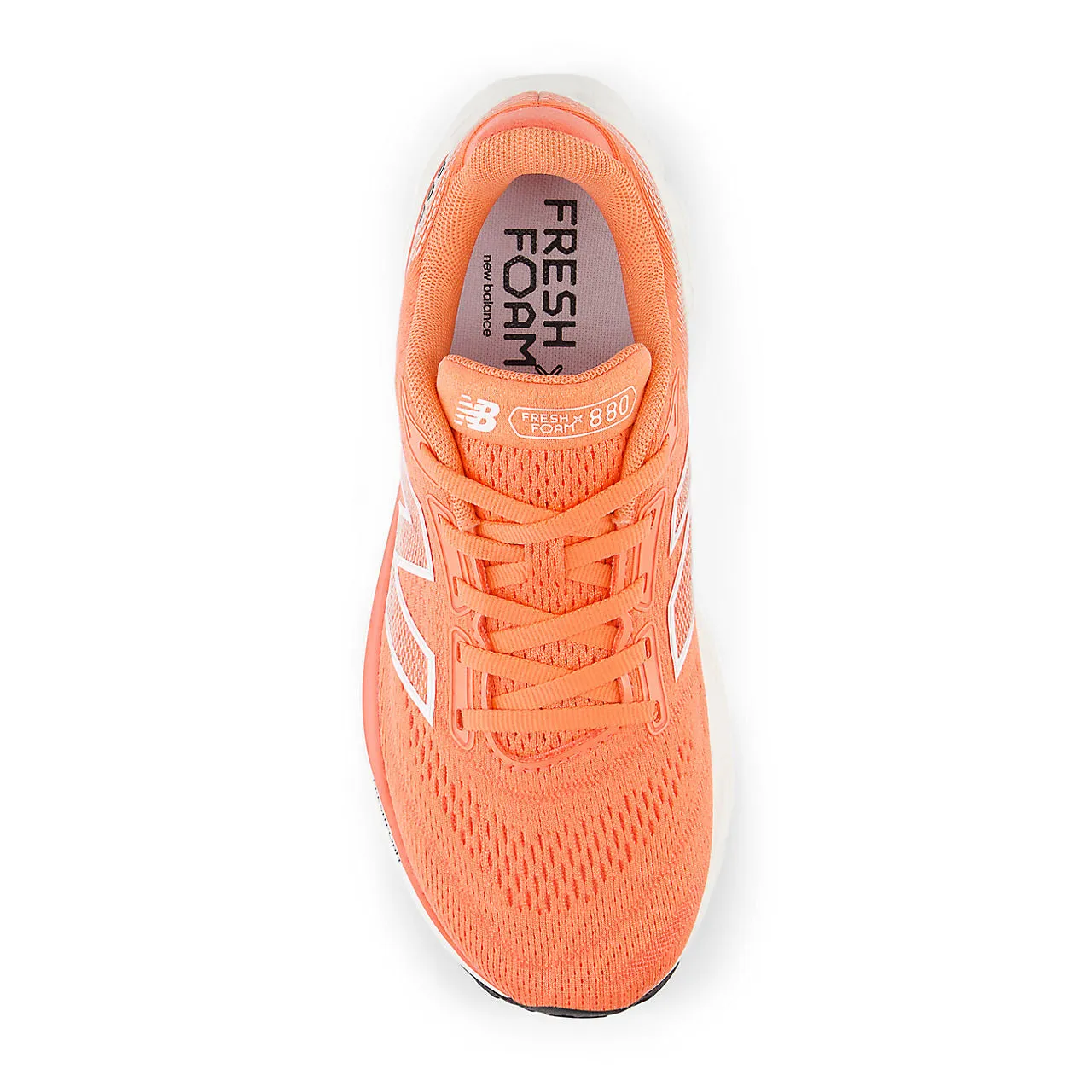 New Balance Fresh Foam X 880 v14 Wide (Womens) - Gulf red with sea salt and black