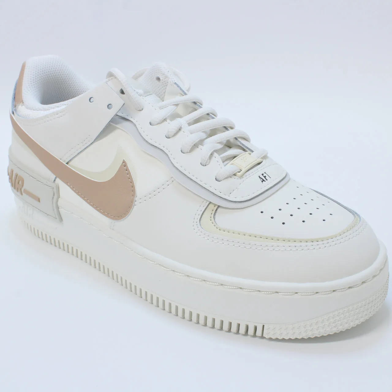 Nike Air Force 1 Shadow Sail Hemp Fossil Light Bone Trainers