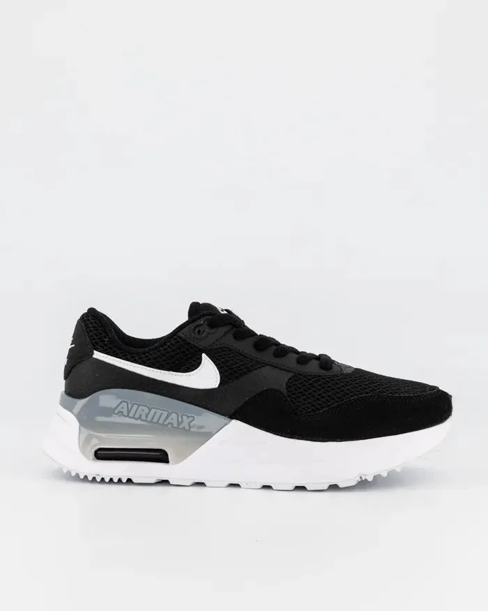 NIKE WOMEN'S AIR MAX SYSTM BLACK SHOES