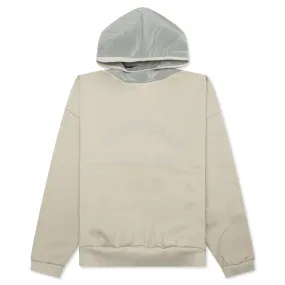 Nylon Fleece Hoodie - Seal