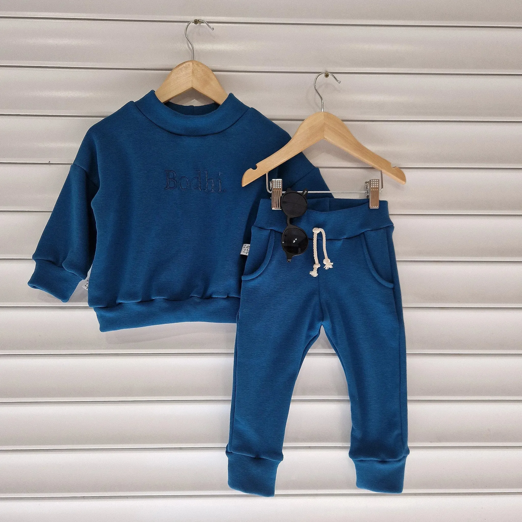 Ocean Blue Personalised Lounge Set | 0-10 years