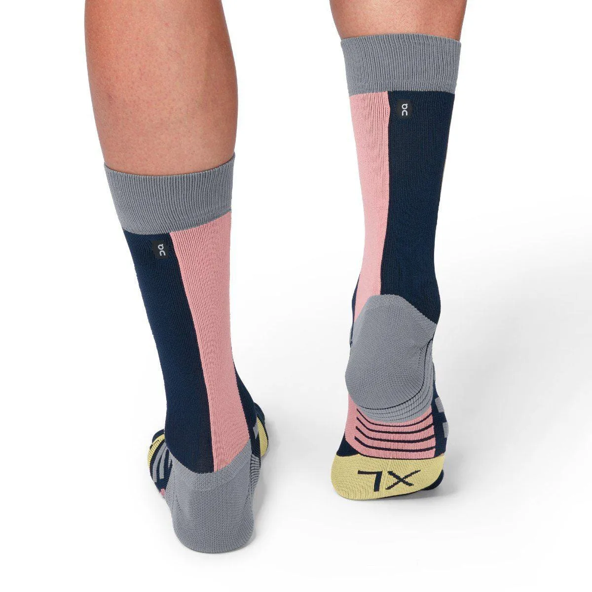 On Running High Sock (Men's) - Navy/Dustrose