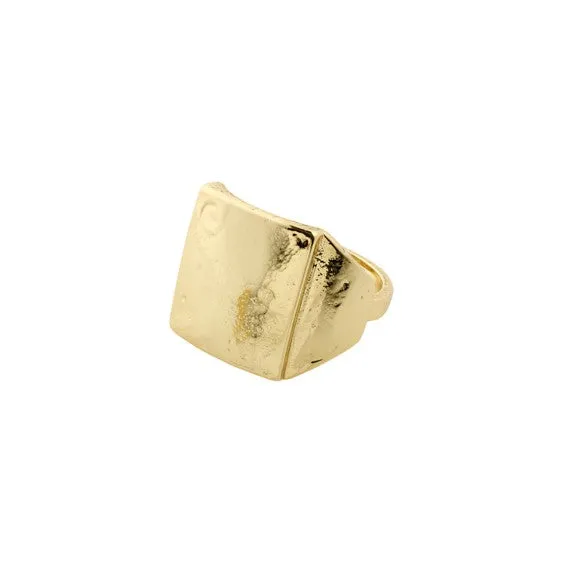 PILGRIM Anni Rustic Signet Ring