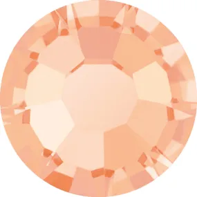 Preciosa Crystal Flat Back Light Peach AB and Light Peach