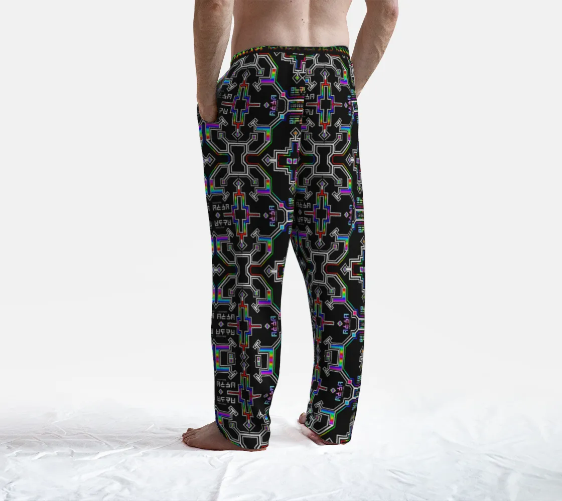 Prismatic Grid Lounge Pants