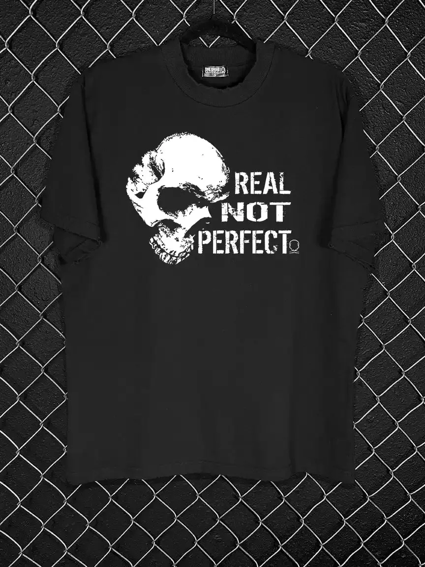 REAL NOT PERFECT  PREMIUM OVERSIZE TEE