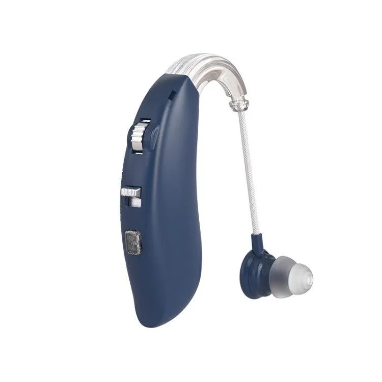 Rechargeable GM-301 Hearing Amplifier with Noise Reduction & Bluetooth Connectivity