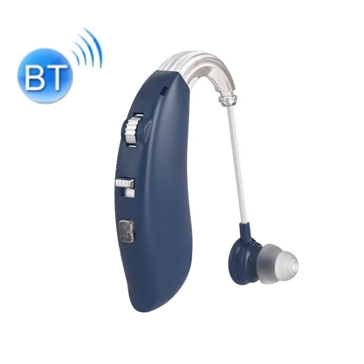 Rechargeable GM-301 Hearing Amplifier with Noise Reduction & Bluetooth Connectivity