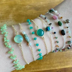 Shades of Green Bracelet Collection