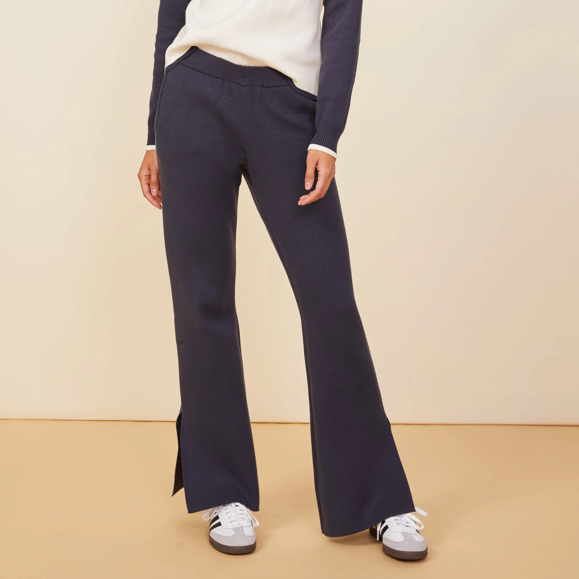 Soft Knit Flare Pant